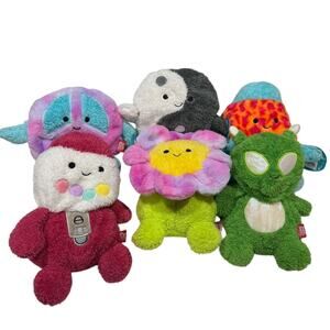 Bum Bumz by Russ Bundle Plush Set of 6 Retro RetroBumz New w/Tags Toys Soft Lot